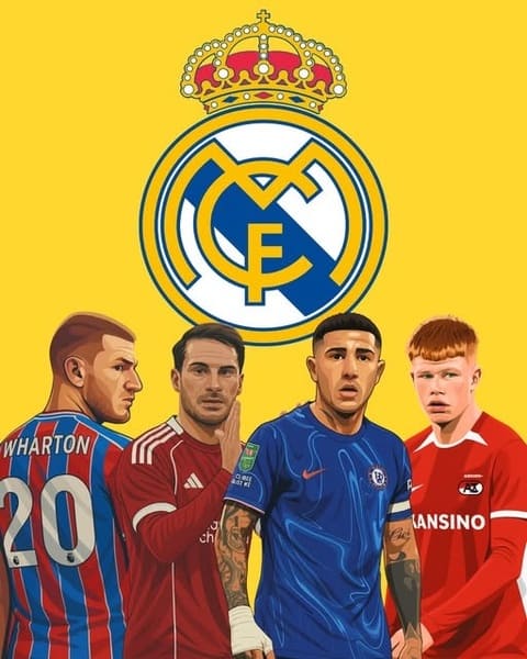 Những phương án khác cho vị trí tiền vệ trụ của Real Madrid. Ảnh: Facebook