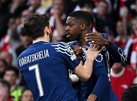 Kvara và Dembele là những ứng viên nặng ký của Vitinha