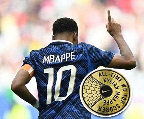Kylian Mbappe nhận huy hiệu đặc biệt sau World Cup 2026