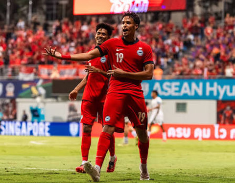 Ilhan Fandi đang trở thành nỗi ám ảnh của Indonesia khi ghi bàn thắng quyết định giúp Singapore loại đội bóng này khỏi AFF Cup 2026