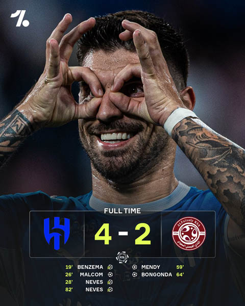 Al Hilal ra quân thắng lợi ở giải VĐQG Saudi Arabia 2026/27