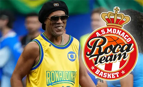 Ronaldinho sẽ chi 17 triệu euro để sở hữu đội bóng rổ Monaco đang khủng hoảng