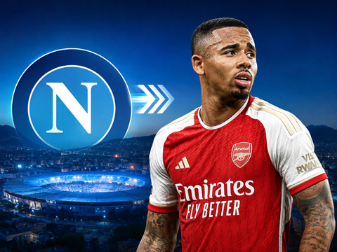 Napoli sẵn sàng chiêu mộ Jesus