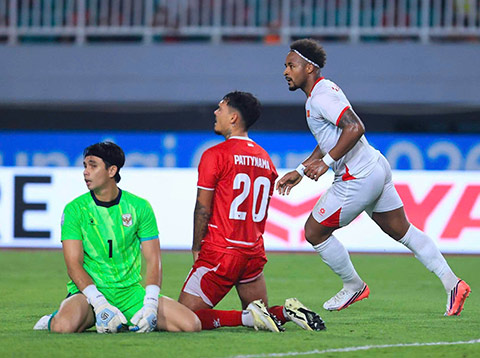 Indonesia bị loại ngày từ vòng bảng AFF Cup 2026