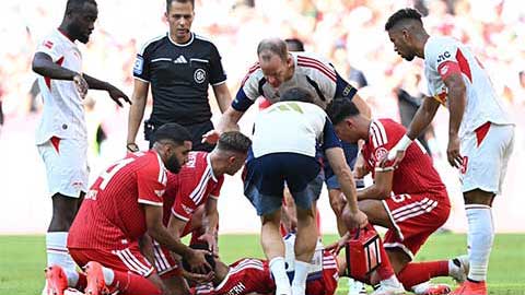  Jamal Musiala giờ thế nào sau màn đổ gục rợn người ở trận giao hữu của Bayern Munich?