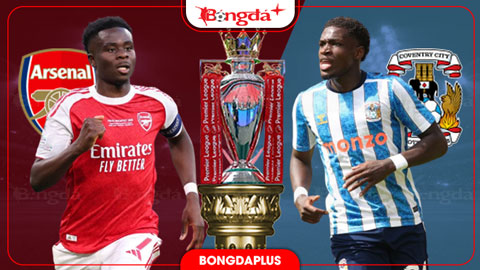 Nhận định bóng đá Arsenal vs Coventry City, 02h00 ngày 22/8: Arsenal mở màn suôn sẻ
