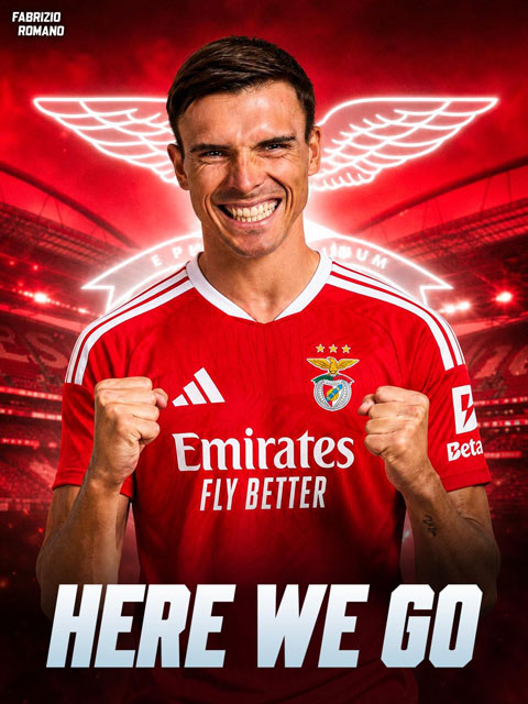 Palhinha đạt thỏa thuận gia nhập Benfica - Ảnh: Fabrizio Romano