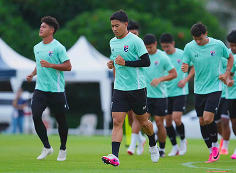 Thái Lan có đầy đủ quân số đấu Việt Nam ở chung kết AFF Cup 2026
