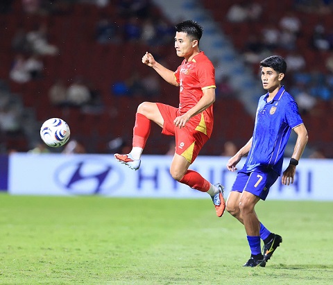 Thái Lan thua 0-2 trước Việt Nam. Ảnh: Đức Cường