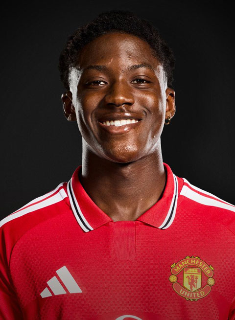 Mainoo sẽ có người hỗ trợ tốt cho mình là Baleba - Ảnh: @ManUtd