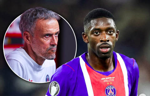 Luis Enrique vừa "chỉnh đốn" Quả bóng vàng 2025 Ousmane Dembele