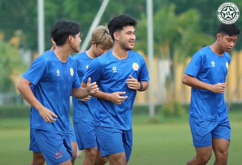 CAND đang đặt mục tiêu thăng hạng ở mùa giải 2026/27. Ảnh: FBNV
