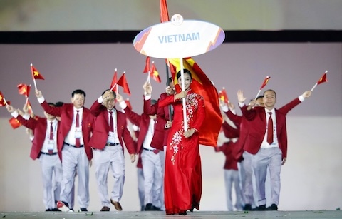 Đoàn thể thao Việt Nam dự ASIAD 20 với 498 thành viên. Ảnh: CTV