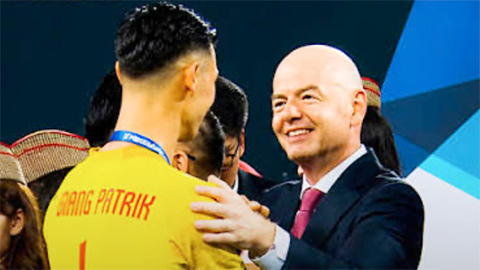 Lê Giang Patrik và lời hẹn dự World Cup từ chủ tịch FIFA