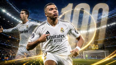  Mbappe tấn công mốc 100 và kỷ lục của Ronaldo 