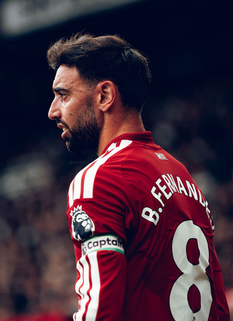 MU vẫn chưa tìm ra cách bớt phụ thuộc vào Bruno - Ảnh: @ManUtd
