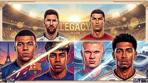 Messi và Ronaldo sắp rời sân khấu: Ai sẽ bước lên đỉnh cao?