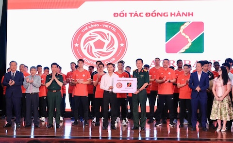 Tham vong của Thể Công sẽ là vô địch của V.league 2026/27. Ảnh: FBNV