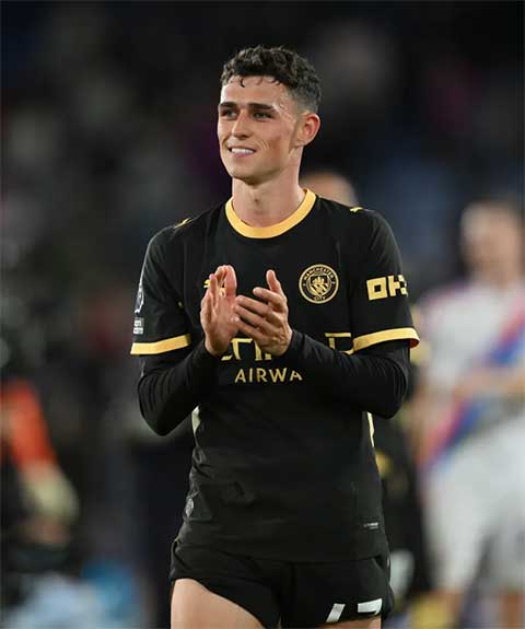 Foden đã có 372 lần ra sân và ghi 110 bàn cho đội chủ sân Etihad