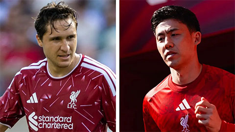 Liverpool gạch tên Chiesa và Endo khỏi danh sách dự Champions League