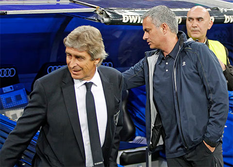 Mourinho và Pellegrini từng bất hòa nhau khi còn làm việc tại La Liga