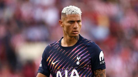 Tottenham loại Richarlison khỏi danh sách đăng ký Premier League