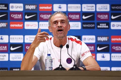 Luis Enrique chịu nhiều áp lực sau chuỗi thành tích kém cỏi của PSG