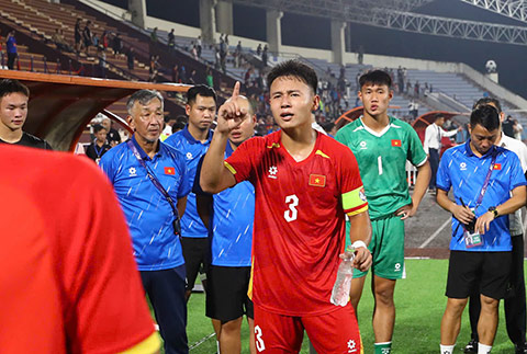 U20 Việt Nam chỉ được phép thắng cách biệt 1 bàn - Ảnh: Minh Tuấn 