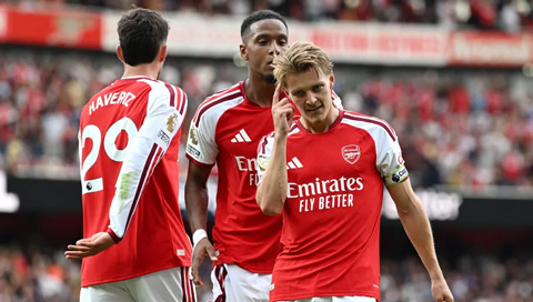 Arsenal đã xuất sắc thắng ngược Chelsea