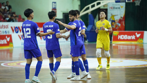 Thái Sơn Nam giành thắng lợi tối thiểu. Ảnh - Nguyễn Khanh
