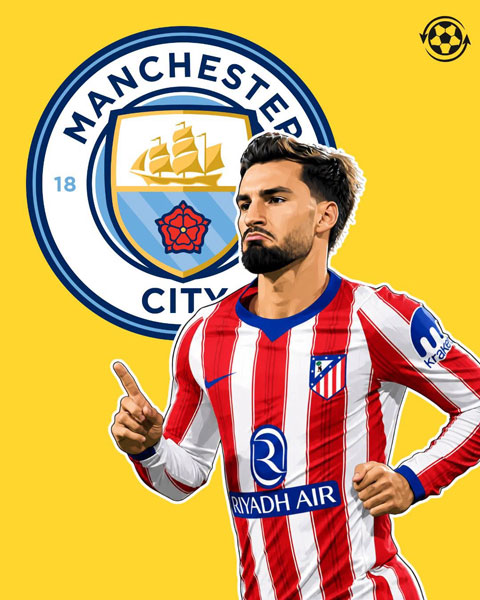 Man City nhắm Baena của Atletico