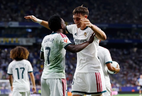 Tân binh Carlos Espi cũng là một mối đe dọa trên không khác của Real Madrid. Ảnh: Diario AS