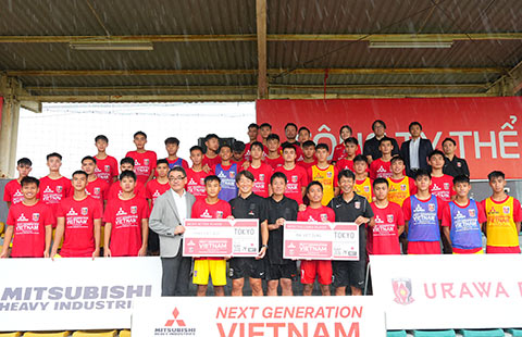 Chương trình tuyển chọn T năng bóng đá Next Generation Vietnam diễn ra sáng 9/9