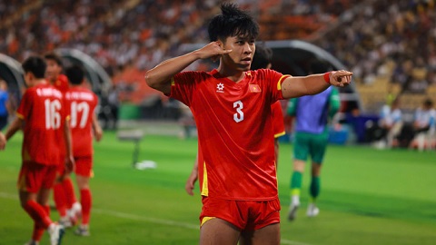 Trung vệ Lý Đức là 1 trong những cầu thủ có kinh nghiệm của U23 Việt Nam 