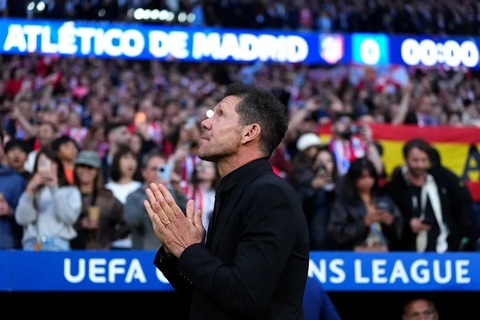 Atletico đã có 14 lần liên tiếp góp mặt ở Champions League dưới thời HLV Simeone. Ảnh: Yahoo Sports