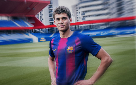 Barca sắp công bố hợp đồng mới với Hamza - Ảnh: FC Barcelona
