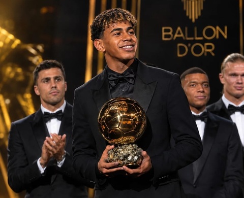 Barca đang lên kế hoạch "lobby" để Yamal giành Quả Bóng Vàng 2026. Ảnh: Instagram