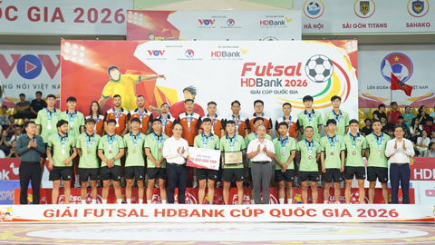 Thái Sơn Nam giành hạng Ba chung cuộc
