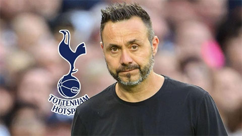 Tottenham quyết định tương lai của De Zerbi