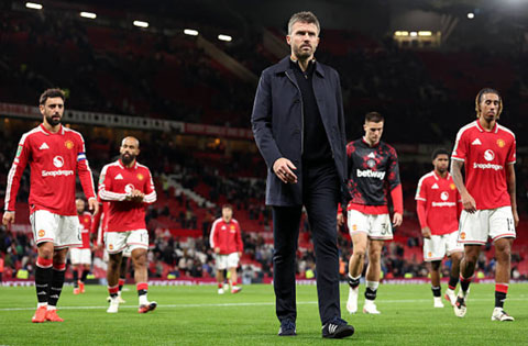 Carrick đang đối diện áp lực rất lớn - Ảnh: getty images