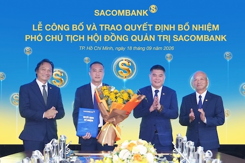 Ông Nguyễn Xuân Vũ sẽ đảm nhiệm vị trí Phó Chủ tịch HĐQT Sacombank