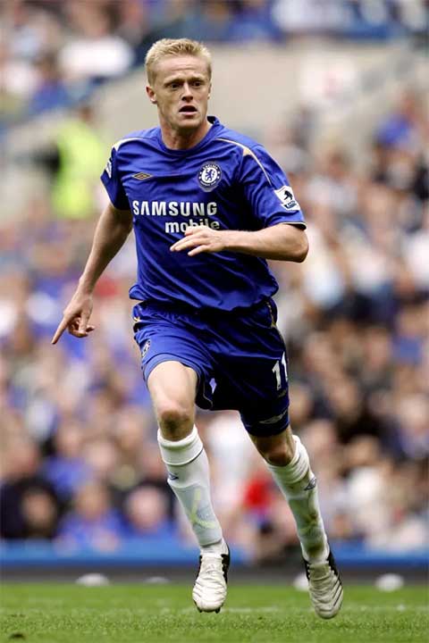 Duff từng có thời gian khoác áo Chelsea
