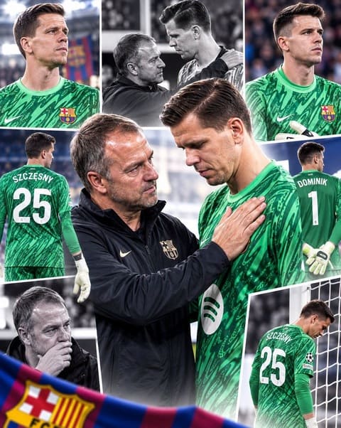 Chiến lược gia người Đức cho rằng Szczesny hiểu triết lý của Barca hơn Livakovic. Ảnh: Facebook