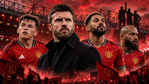  Carrick có thể tạo tam tấu mới cho MU ở trận gặp Fulham