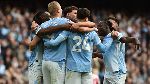  Man City lập kỷ lục chưa từng có trong lịch sử CLB