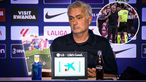 Mourinho tiếp tục công kích trọng T thay vì tập trung vào câu chuyện chuyên môn tại Real Madrid