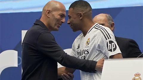 HLV Zidane sẽ lần đầu tiên dẫn dắt Mbappe