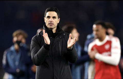 Dàn sao Arsenal của HLV Arteta di chuyển ít hơn đối thủ