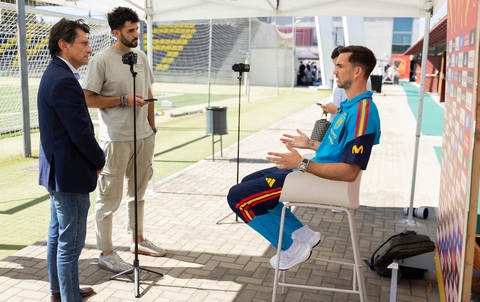TIền vệ này khẳng định Tây Ban Nha xứng đáng với chức vô địch World Cup. Ảnh: Diario AS