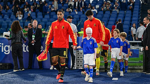 Tielemans và Lammens cùng ghi dấu ấn ở chiến thắng của Bỉ